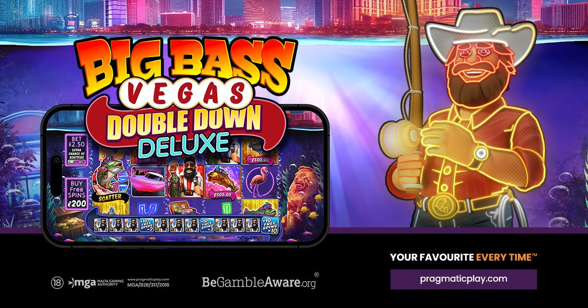 PRAGMATIC PLAY, BIG BASS VEGAS DOUBLE DOWN DELUXE İLE GÜNAHLAR ŞEHRİ’NE DOĞRU BİR YOLCULUĞA ÇIKIYOR